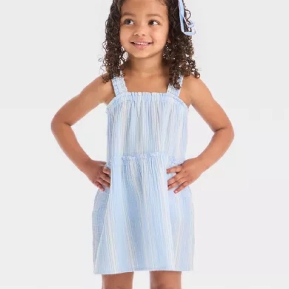 Cat & Jack™ Toddler Girls Tank Gauze Dress with Bloomers